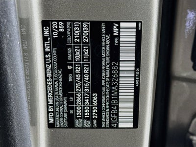 2021 Mercedes-Benz GLE GLE 350