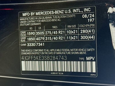 2025 Mercedes-Benz GLS GLS 450 4MATIC®