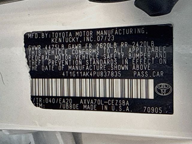 2023 Toyota Camry SE