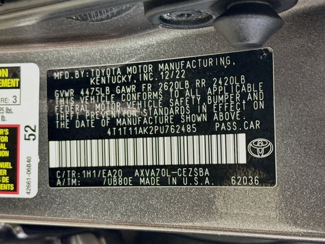 2023 Toyota Camry SE