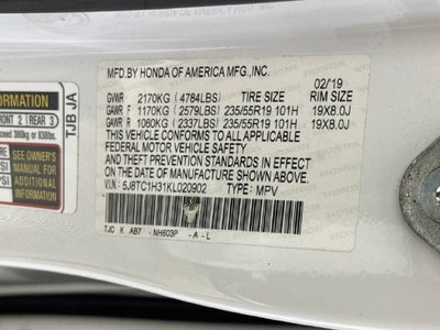 2019 Acura RDX Base