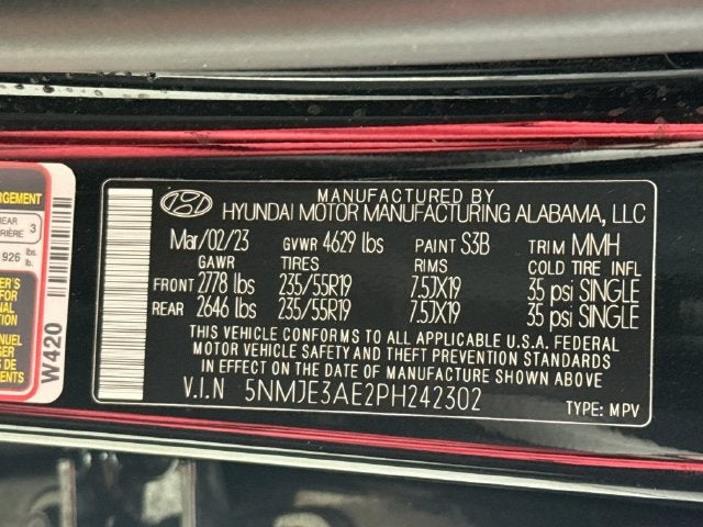 2023 Hyundai Tucson Limited