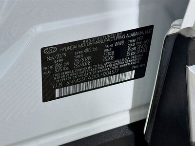 2020 Hyundai Santa Fe SEL