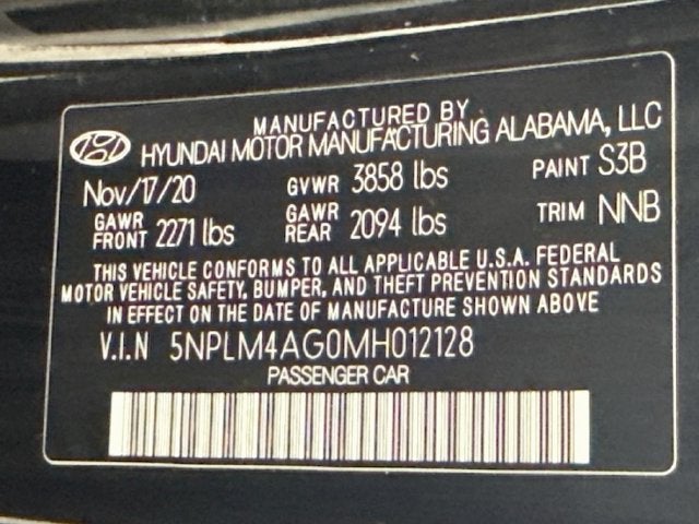2021 Hyundai Elantra SEL
