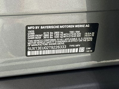 2026 BMW X5 sDrive40i