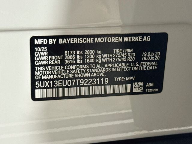 2026 BMW X5 sDrive40i