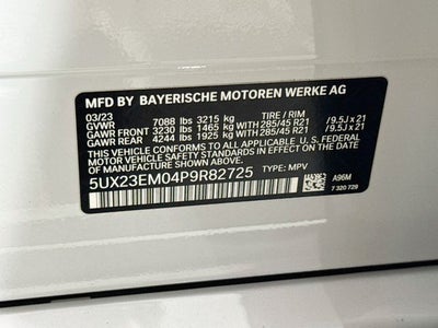 2023 BMW X7 xDrive40i