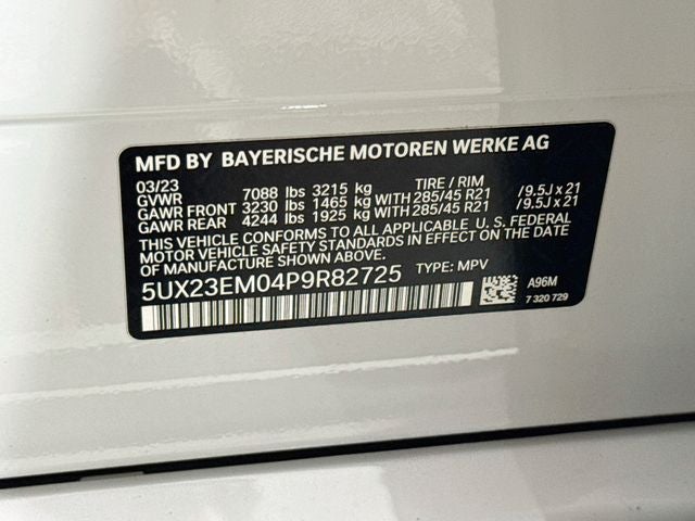 2023 BMW X7 xDrive40i