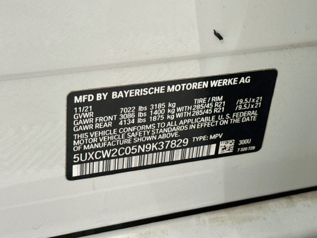 2022 BMW X7 xDrive40i