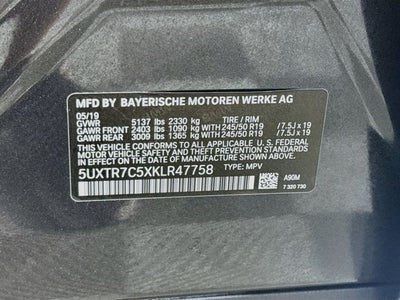 2019 BMW X3 sDrive30i