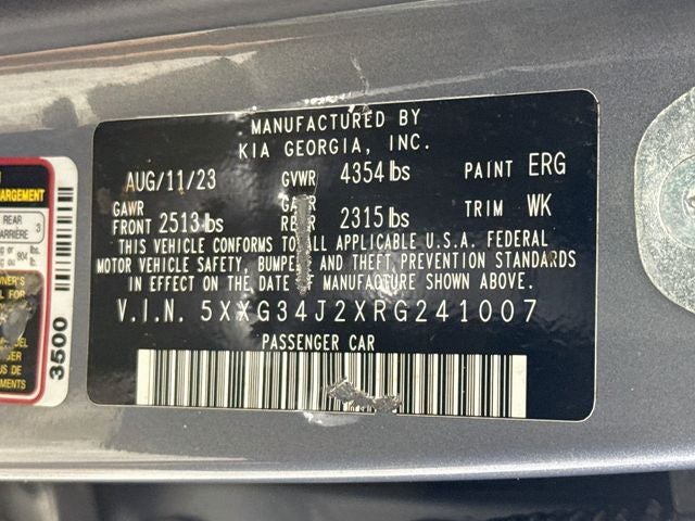 2024 Kia K5 EX