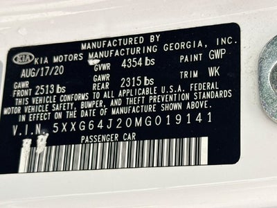 2021 Kia K5 GT-Line