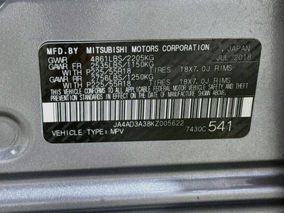 2019 Mitsubishi Outlander SEL