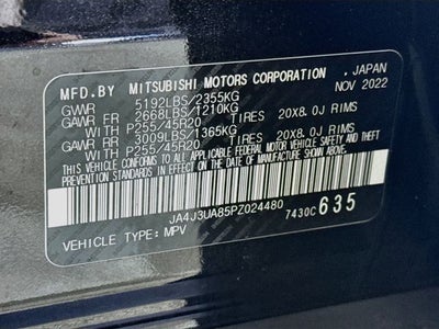 2023 Mitsubishi Outlander SE