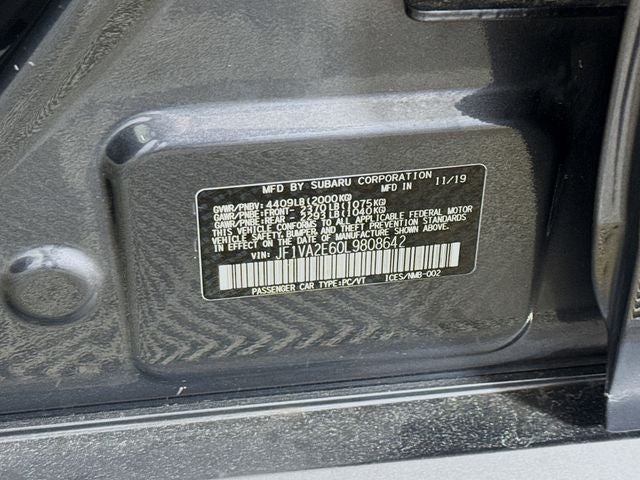 2020 Subaru WRX STi