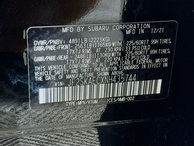 2022 Subaru Forester Premium