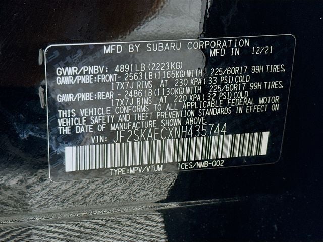 2022 Subaru Forester Premium
