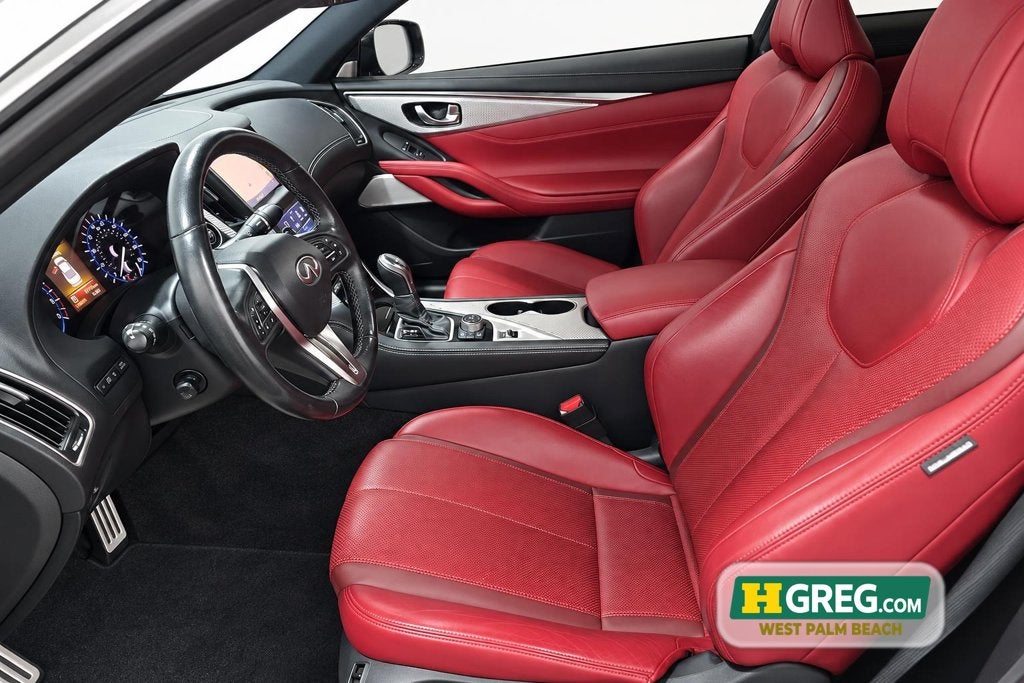 2019 INFINITI Q60 Red Sport 400
