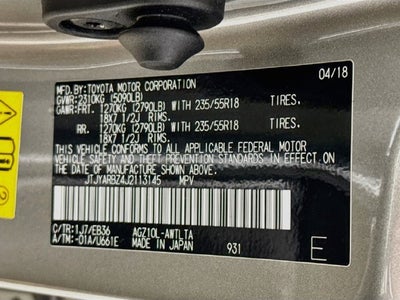 2018 Lexus NX 300 F Sport