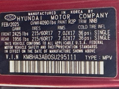 2025 Hyundai Kona SE