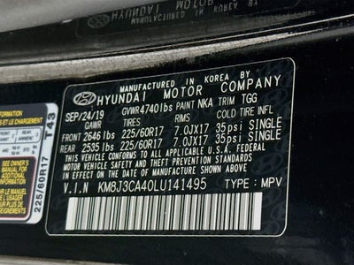 2020 Hyundai Tucson Value