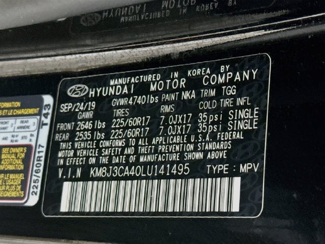 2020 Hyundai Tucson Value
