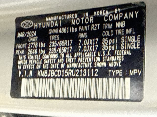 2024 Hyundai Tucson Hybrid Blue