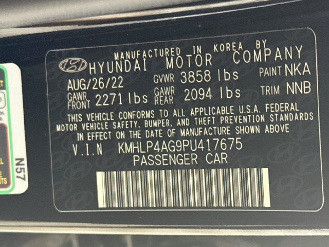 2023 Hyundai Elantra Limited