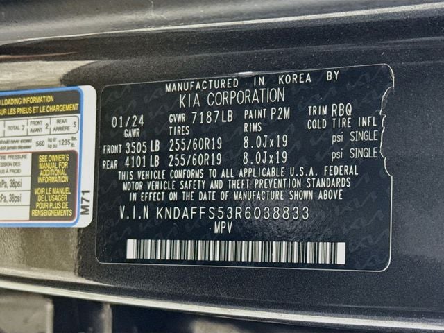 2024 Kia EV9 Wind