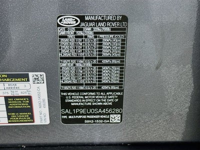 2025 Land Rover Range Rover Sport SE