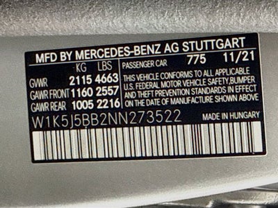 2022 Mercedes-Benz CLA CLA 35 AMG® 4MATIC®