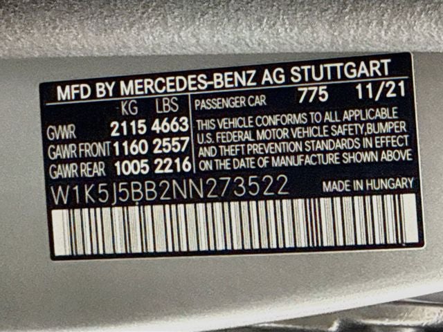 2022 Mercedes-Benz CLA CLA 35 AMG® 4MATIC®