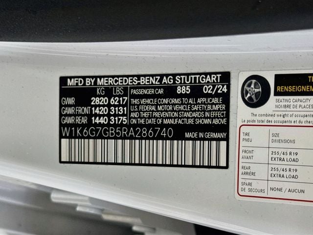 2024 Mercedes-Benz S-Class S 580 4MATIC®