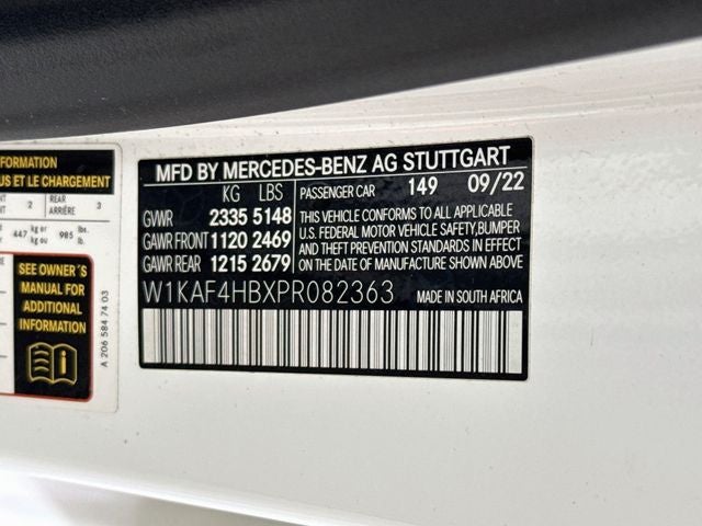 2023 Mercedes-Benz C-Class C 300 4MATIC®