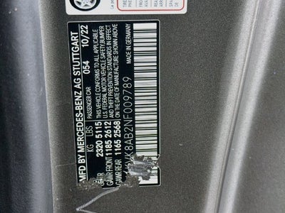 2022 Mercedes-Benz SL-Class SL 55 AMG® 4MATIC®