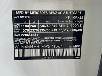 2023 Mercedes-Benz GLB GLB 250 4MATIC®