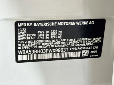 2023 BMW 5 Series 530i