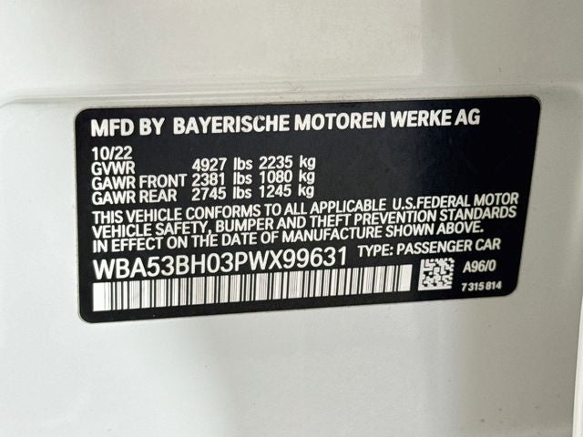 2023 BMW 5 Series 530i