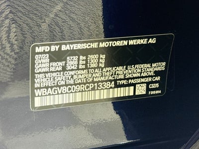 2024 BMW 8 Series M850i xDrive Gran Coupe