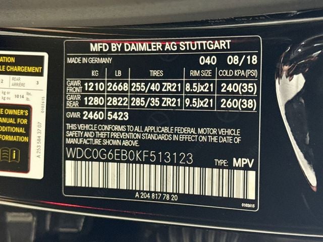 2019 Mercedes-Benz GLC GLC 43 AMG® 4MATIC®