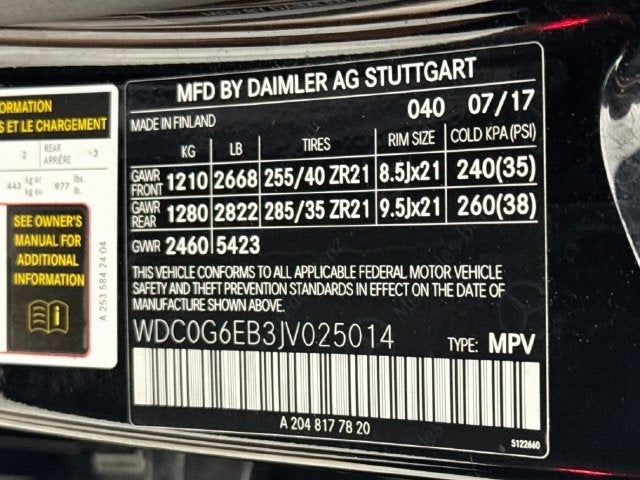 2018 Mercedes-Benz GLC GLC 43 AMG® 4MATIC®