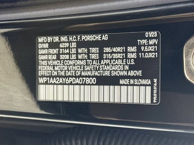 2023 Porsche Cayenne Base