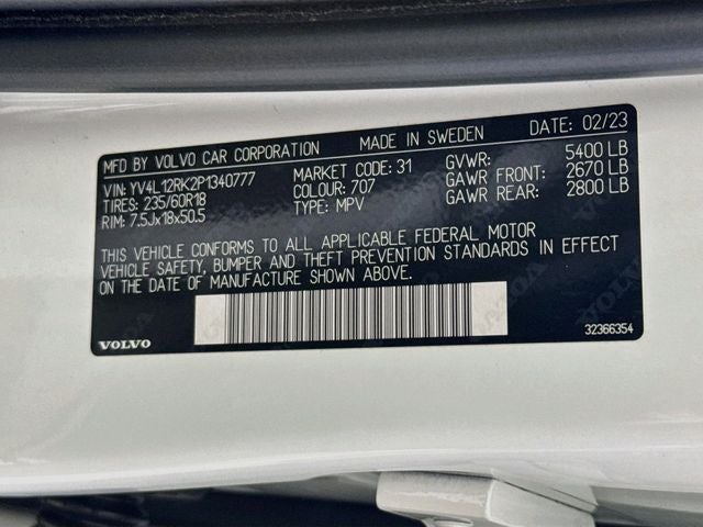 2023 Volvo XC60 B5 Core
