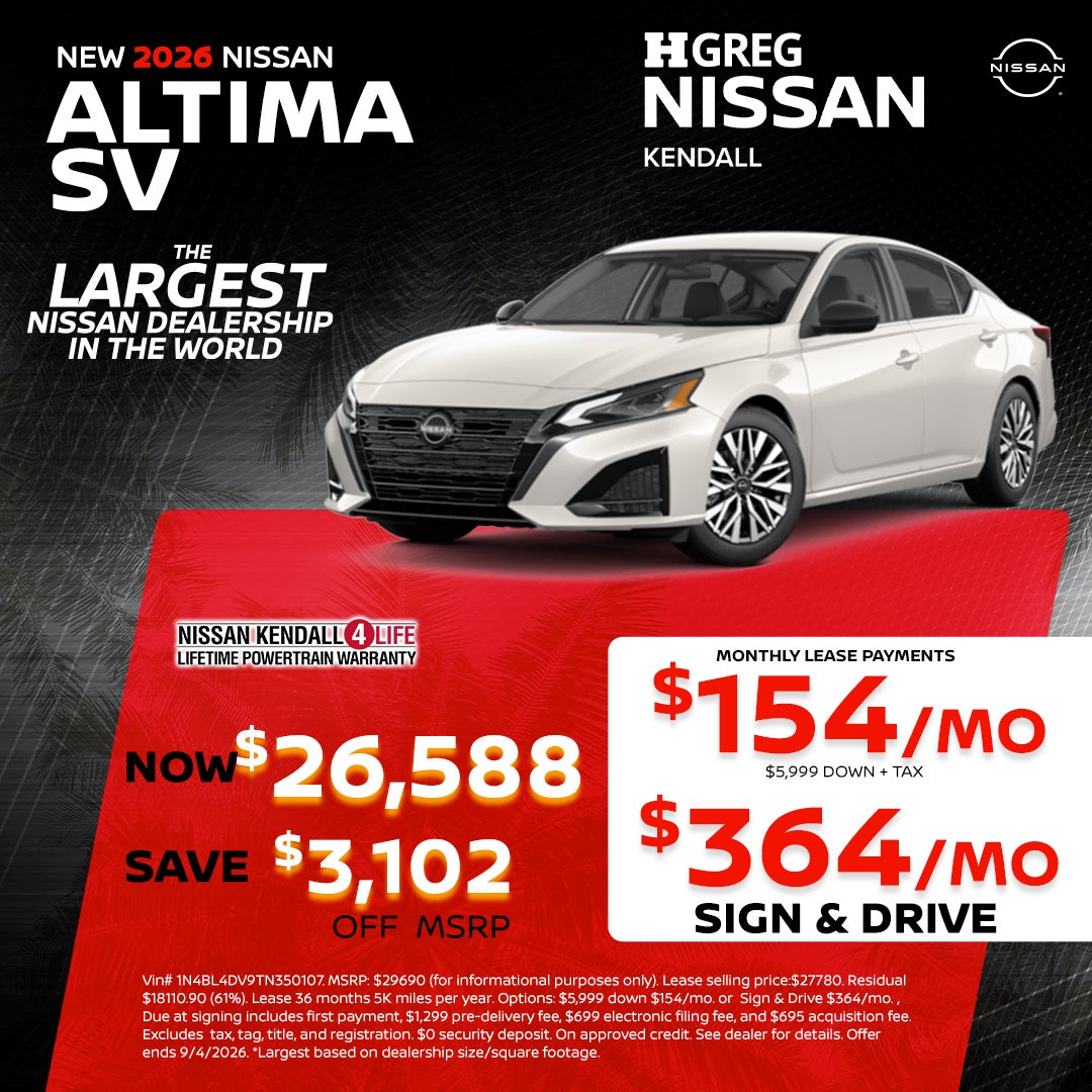 New 2026 Nissan Altima