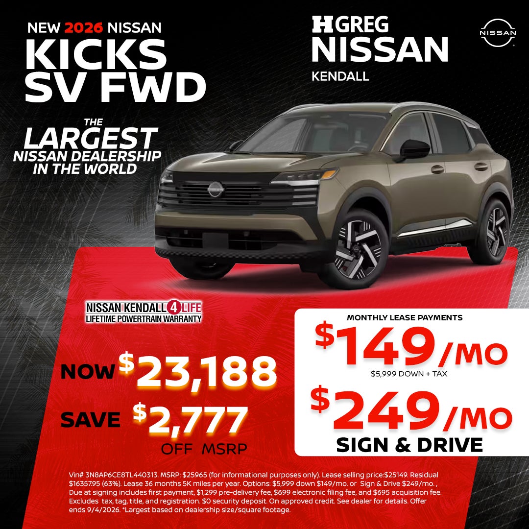 New 2026 Nissan Kicks