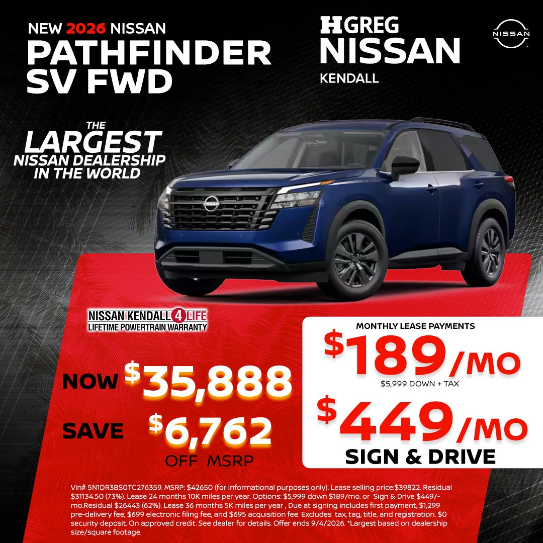 New 2026 Nissan Pathfinder